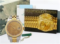 Gents Rolex Oyster Perpetual Datejust 36 Two Tone