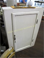 White Painted Wall Mount Cabinet