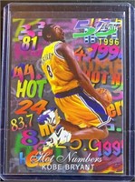 Kobe Bryant Hot Numbers Card Mint