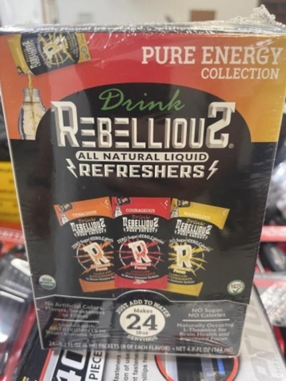 REBELLIOUS 24 PACK ENERGY POWDER