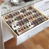 Spice Rack Tray Drawer Insert - Expandable