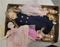 TRAY OF ASSORTED DOLLS