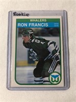 1982-83 Ron Francis Rookie Hockey Card