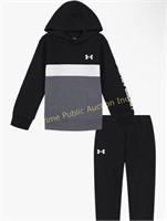 Under Armour $48 Retail 12m Sleeve Logo Hoodie &