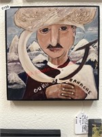 “Guru of ganache” wood wall plaque by Nancy