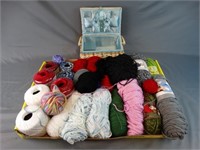 Yarn, Crochet Thread & Sewing Box