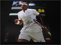 Roger Federer Signed Tennis 8x10 Photo W/Coa