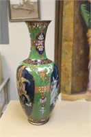 Large Japanese Cloisonne Vase