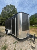 17 FT 2021 CARGO TRAILER LIKE NEW