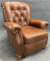 Bradington Young Leather Press Back Recliner