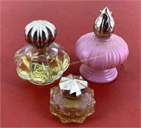 * (3) Avon miniature bottles