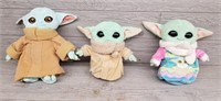 (3) Star Wars Stuffies