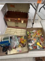 Plano Tackle Box and Assorted Tackle