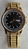Caesar's Palace Gold Plated Men's Watch