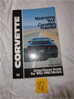 Corvette Driver/Owner Guide