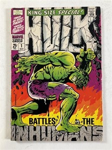 Marvel Hulk King-Size No.1 1968 Iconic Steranko