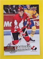 Mike Bossy 2017-18 UD Team Canada Canvas Insert