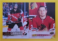 Glenn Hall & Brent Burns Upper Deck Canvas