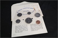 1972 uncirculated set Royal Canadian mint