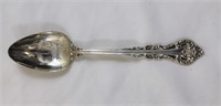Sterling silver serving spoon