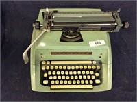 Vintage Remington typewriter works in cover