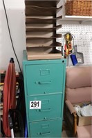 Metal File Cabinet & Sorter (BUEYR RESPONSIBLE