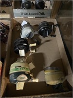 Zebco 404 202 and 606 closed fishing reels