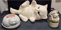 Ceramic/Porcelain Trinket Boxes/Figurine