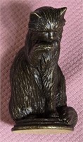 Franklin Mint ANIMALIER Curio Cabinet Cat