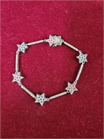 Star bracelet 925 sterling silver