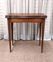 Mahogany Flip Top Game Table