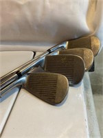 4  Jack Nicklaus golf clubs  5, 7, 9 and P irons