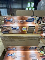 6 pk of Yoshi Copper Grill and Bake Sheets