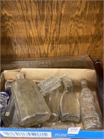 Antique glass bottles. Frostilla, Great Atlantic