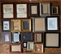 Ornate Wood & Metal Picture Frames