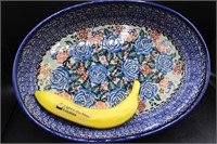 GORGEOUS Made in Poland UNIKAT Oval Casserole