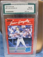 AGS Graded Baseball Card Juan Gonzalez