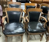 4 office chairs with losses