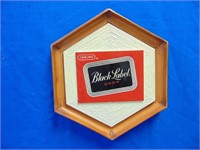 Carling Black Label Plastic Beer Sign /