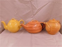 3 teapots: Bauer - Los Angeles - Lipton