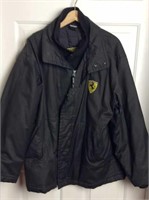 Ferrari Black Jacket Size L Men's