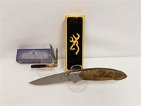 BROWNING & ROUGH RIDER POCKET KNIVES
