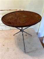 Three Leg Metal Table