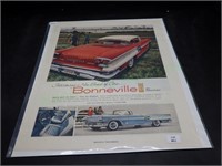 Pontiac Bonneville 1958 Advertisement