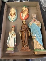 Flat of biblical statues and more