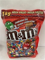 1 KG MEGA VALUE M&M’S MILK CHOCOLATE CANDIES BB: