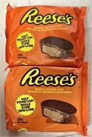 2 PIECES OF 226G REESES HALF POUND CHOCOLATE