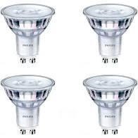 Philips Led 50W GU10 Glass Daylight-4 Pack