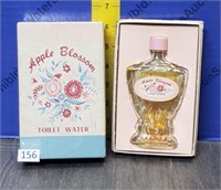 Vintage Apple Blossom Toilet Bottle