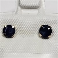 10K Sapphire (0.7cts) Earrings